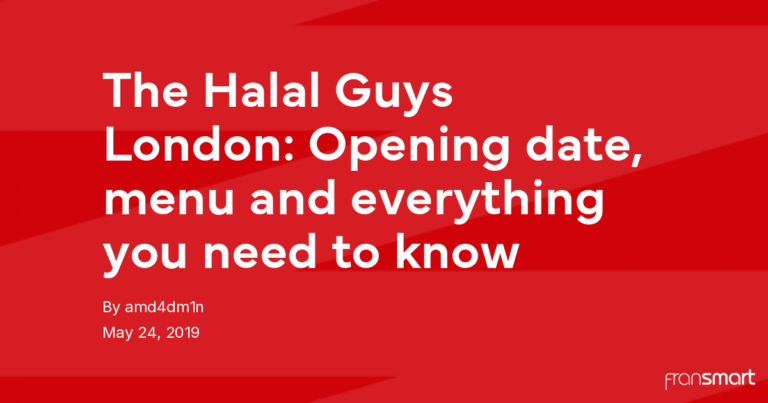 The Halal Guys London: Opening date, menu and everything you need to know