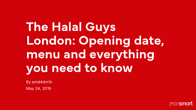 The Halal Guys London: Opening date, menu and everything you need to know