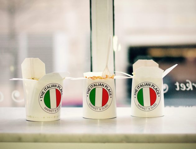 The italian place pasta containers