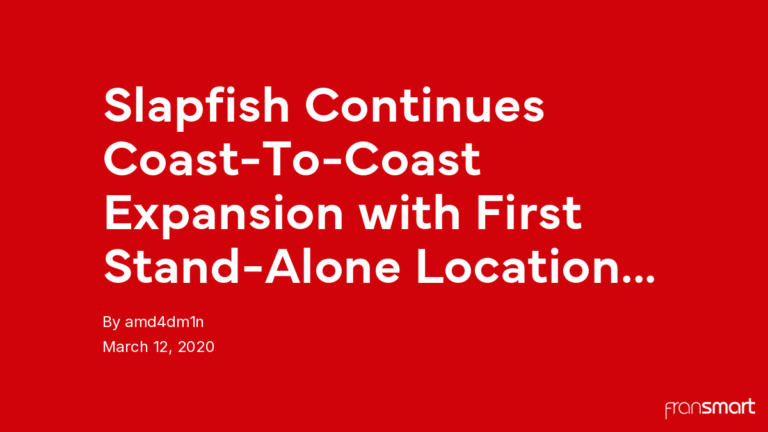 Slapfish Continues Coast-To-Coast Expansion with First Stand-Alone Location in Hilton Head