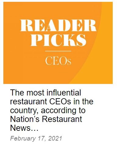 influential restaurant CEOs list