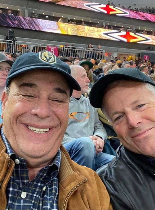 dan Dan Rowe with John Taffer