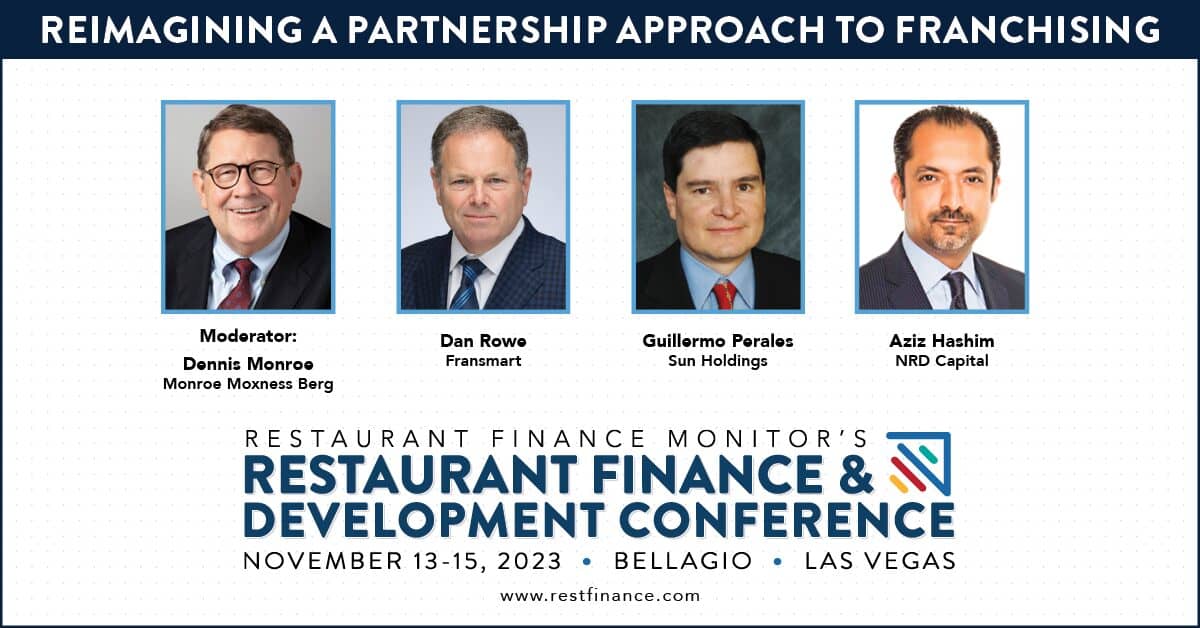 Four headshots of RFDC panel from left: Dennis Monroe, Dan Rowe, Aziz Hashim, Guillermo Perales
