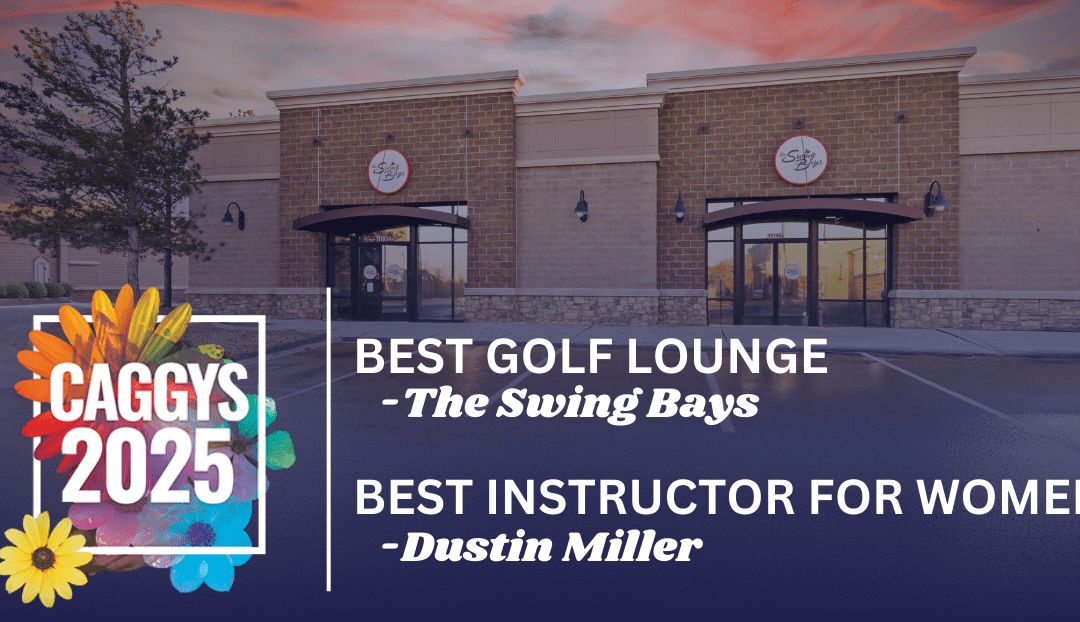 The Swing Bays Wins Dual 2025 CAGGY Awards: Best Golf Lounge & Best Women’s Instructor