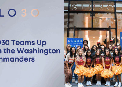 GLO30 Scores Big as the Exclusive Beauty Partner of the Washington Commanders Command Force