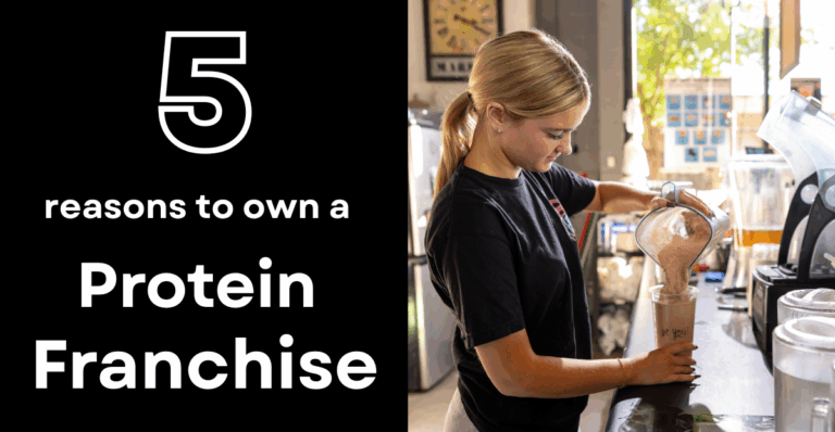 5 Reasons to Own a Protein Smoothie Franchise | High-Protein QSR Opportunity